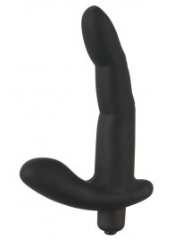 Черный вибромассажер простаты Naughty Finger Prostate Vibe - 13,8 см. - Orion - в Набережных Челнах купить с доставкой