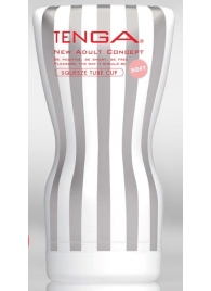 Мастурбатор TENGA Squeeze Tube Cup Soft - Tenga - в Набережных Челнах купить с доставкой