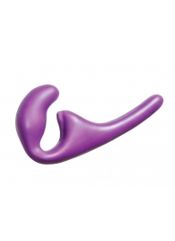 Фиолетовый безремневой страпон Seduction - 20,5 см. - Lola Games - купить с доставкой в Набережных Челнах