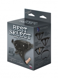 Пояс HARNESS BEST SELECT с вагинальной пробкой - LOVETOY (А-Полимер) - купить с доставкой в Набережных Челнах
