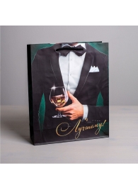 Бумажный пакет «Лучшему!» - 23 х 27 см. - Сима-Ленд - купить с доставкой в Набережных Челнах