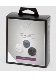 Игральные кубики для пар Play Nice - Fifty Shades of Grey - купить с доставкой в Набережных Челнах