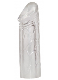 Удлиняющая насадка на пенис Mega Dick Sleeve Transparent - Orion - в Набережных Челнах купить с доставкой