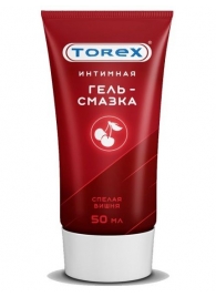 Смазка на водной основе TOREX  Спелая вишня  - 50 мл. - Torex - купить с доставкой в Набережных Челнах
