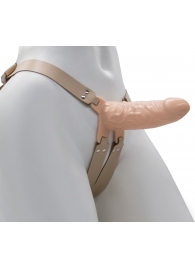 Телесный мужской парапротез MEN STYLE - 15 см. - LOVETOY (А-Полимер) - купить с доставкой в Набережных Челнах