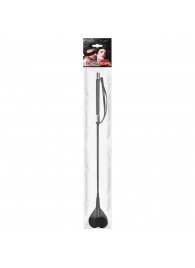 Черный стек с наконечником-сердечком - 54 см. - Notabu - купить с доставкой в Набережных Челнах