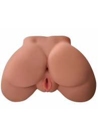 Кофейный мастурбатор-полуторс Perfect Ass Masturbator - Pipedream - в Набережных Челнах купить с доставкой