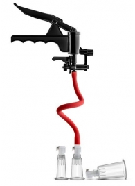 Набор помп для клитора и сосков Clitoris Pleasure and Enhancement System - Blush Novelties