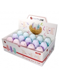 Набор из 15 мини-мастурбаторов Fantastic Egg Hard Boiled - Baile - в Набережных Челнах купить с доставкой
