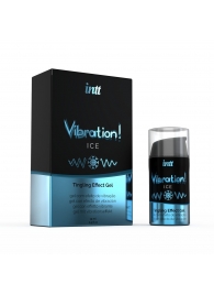 Жидкий интимный гель с эффектом вибрации Vibration! Ice - 15 мл. - INTT - купить с доставкой в Набережных Челнах