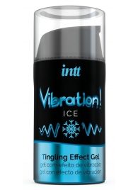 Жидкий интимный гель с эффектом вибрации Vibration! Ice - 15 мл. - INTT - купить с доставкой в Набережных Челнах