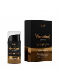 Жидкий интимный гель с эффектом вибрации Vibration! Coffee - 15 мл. - INTT - купить с доставкой в Набережных Челнах