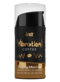 Жидкий интимный гель с эффектом вибрации Vibration! Coffee - 15 мл. - INTT - купить с доставкой в Набережных Челнах