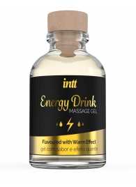 Массажный гель с согревающим эффектом Energy Drink - 30 мл. - INTT - купить с доставкой в Набережных Челнах