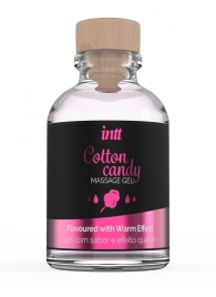 Массажный гель с согревающим эффектом Cotton Candy - 30 мл. - INTT - купить с доставкой в Набережных Челнах