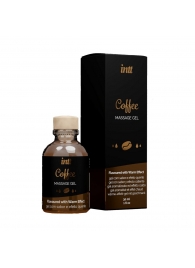 Массажный гель с согревающим эффектом Coffee - 30 мл. - INTT - купить с доставкой в Набережных Челнах