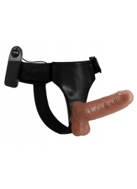 Страпон на трусиках с вибрацией Ultra Passionate Harness - 16 см. - Baile - купить с доставкой в Набережных Челнах