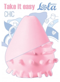 Нежно-розовый мастурбатор Chic - Lola Games - в Набережных Челнах купить с доставкой