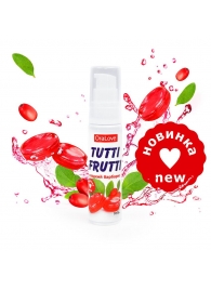 Гель-смазка Tutti-frutti со вкусом барбариса - 30 гр. - Биоритм - купить с доставкой в Набережных Челнах