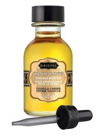Масло для ласк с ароматом ванили Oil of Love Vanilla Creme - 22 мл. - Kama Sutra - купить с доставкой в Набережных Челнах