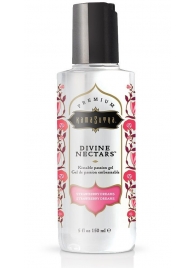 Гель-лубрикант на водной основе Divine Nectars Strawberry Dream с ароматом клубники - 150 мл. - Kama Sutra - купить с доставкой в Набережных Челнах