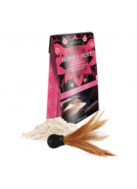 Пудра для тела Honey Dust Body Powder с ароматом клубники - 28 гр. - Kama Sutra - купить с доставкой в Набережных Челнах