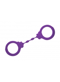 Фиолетовые силиконовые поножи Limitation - Lola Games - купить с доставкой в Набережных Челнах