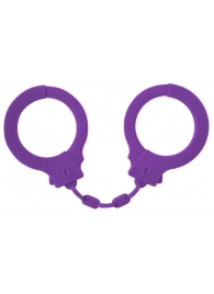 Фиолетовые силиконовые поножи Limitation - Lola Games - купить с доставкой в Набережных Челнах