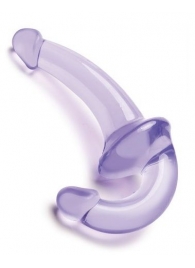 Фиолетовый безремневой страпон Strapless Strap-On - Lux Fetish - купить с доставкой в Набережных Челнах