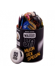 Текстурированные презервативы в кейсе MAXUS So Much Sex - 100 шт. - Maxus - купить с доставкой в Набережных Челнах