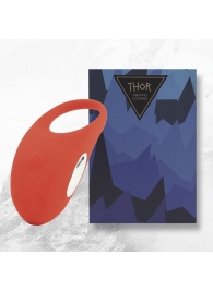 Красное кольцо с вибрацией Thor Cockring - FeelzToys - в Набережных Челнах купить с доставкой