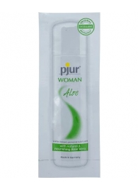 Лубрикант на водной основе pjur WOMAN Aloe - 2 мл. - Pjur - купить с доставкой в Набережных Челнах
