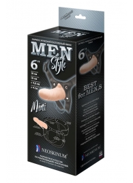 Пустотелый фаллопротез MEN STYLE - 17,5 см. - LOVETOY (А-Полимер) - купить с доставкой в Набережных Челнах