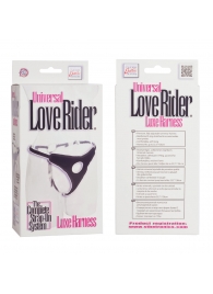 Трусы для страпона с универсальным креплением Universal Love Rider Luxe Harness - California Exotic Novelties - купить с доставкой в Набережных Челнах