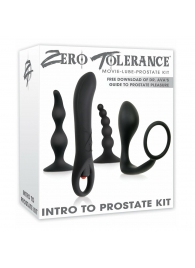 Набор стимуляторов простаты Intro To Prostate Kit - Zero Tolerance - в Набережных Челнах купить с доставкой