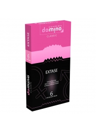 Презервативы с точками и рёбрышками DOMINO Classic Extase - 6 шт. - Domino - купить с доставкой в Набережных Челнах