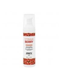 Разогревающее массажное масло  с ароматом клубники Gourmet Strawberry - 50 мл. - Exsens - купить с доставкой в Набережных Челнах