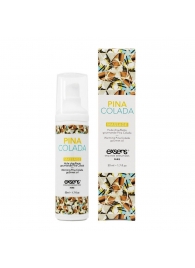 Разогревающее массажное масло с ароматом пина колада Gourmet Pina Colada - 50 мл. - Exsens - купить с доставкой в Набережных Челнах