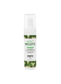 Разогревающее массажное масло с ароматом мохито Gourmet Mint Mojito - 50 мл. - Exsens - купить с доставкой в Набережных Челнах