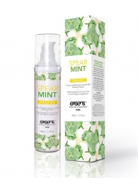 Разогревающее массажное масло Gourmet Spearmint Organic с органическими ингредиентами - 50 мл. - Exsens - купить с доставкой в Набережных Челнах