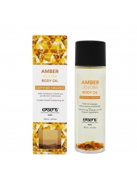 Органическое массажное масло AMBER JOJOBA - 100 мл. - Exsens - купить с доставкой в Набережных Челнах