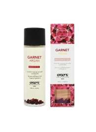 Органическое массажное масло GARNET ARGAN - 100 мл. - Exsens - купить с доставкой в Набережных Челнах