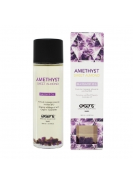 Органическое массажное масло AMETHYST SWEET ALMOND - 100 мл. - Exsens - купить с доставкой в Набережных Челнах
