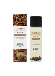 Органическое массажное масло TIGER EYE MACADAMIA - 100 мл. - Exsens - купить с доставкой в Набережных Челнах
