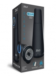 Вибрирующий смарт-мастурбатор ZOLO STEALTH - Zolo - в Набережных Челнах купить с доставкой