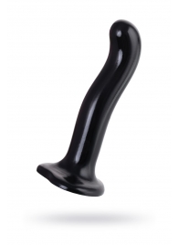 Черный стимулятор для пар P G-Spot Dildo Size L - 19 см. - Strap-on-me - в Набережных Челнах купить с доставкой