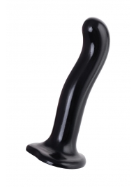 Черный стимулятор для пар P G-Spot Dildo Size L - 19 см. - Strap-on-me - в Набережных Челнах купить с доставкой