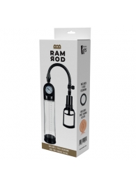 Прозрачная вакуумная помпа с манометром Deluxe Penis Pump - Dream Toys - в Набережных Челнах купить с доставкой