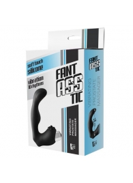Черный вибромассажер простаты FantASStic Vibrating Prostate Massager - 11,3 см. - Dream Toys - в Набережных Челнах купить с доставкой