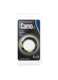 Эрекционное кольцо камуфляжной расцветки Silicone Camo Cock Ring - Blush Novelties - в Набережных Челнах купить с доставкой